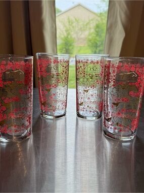 Official Kentucky Derby 152 Mint Julep Glasses 12 oz 4 Pack New in Box